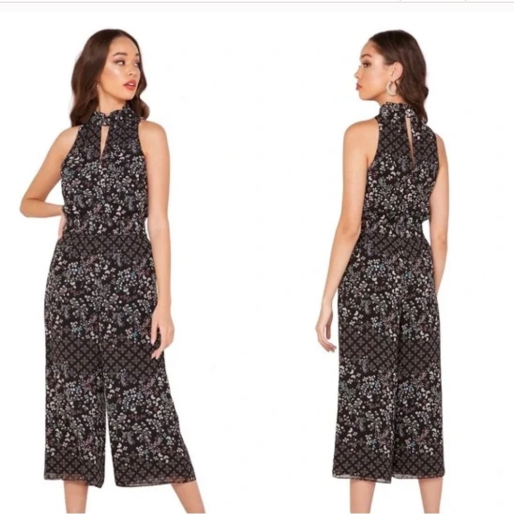 NWT Ted Baker London - ‘Marcila’ Hazel High Neck Wide Leg JumpSuit